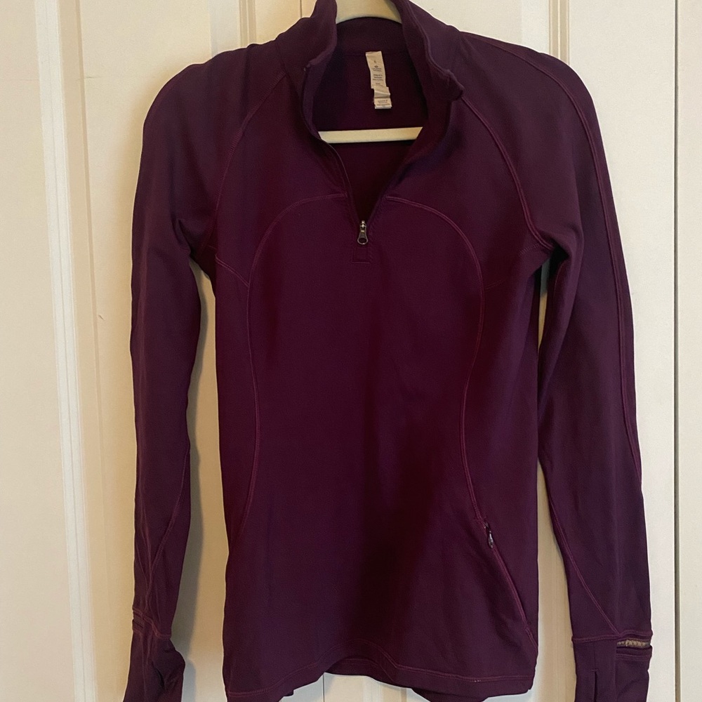Lululemon Quarter Zip Running shirt